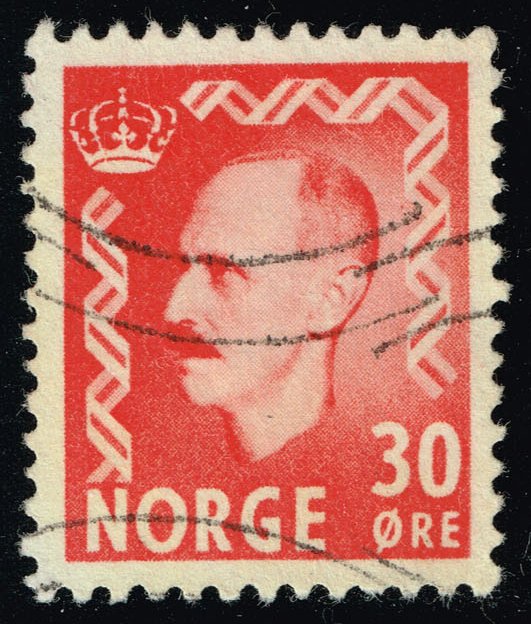 Norway #323 King Haakon VII; Used - Click Image to Close