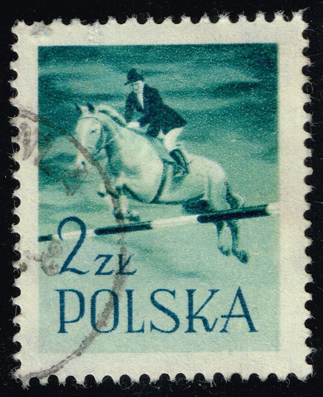 Poland #838 Horsemanship; CTO - Click Image to Close