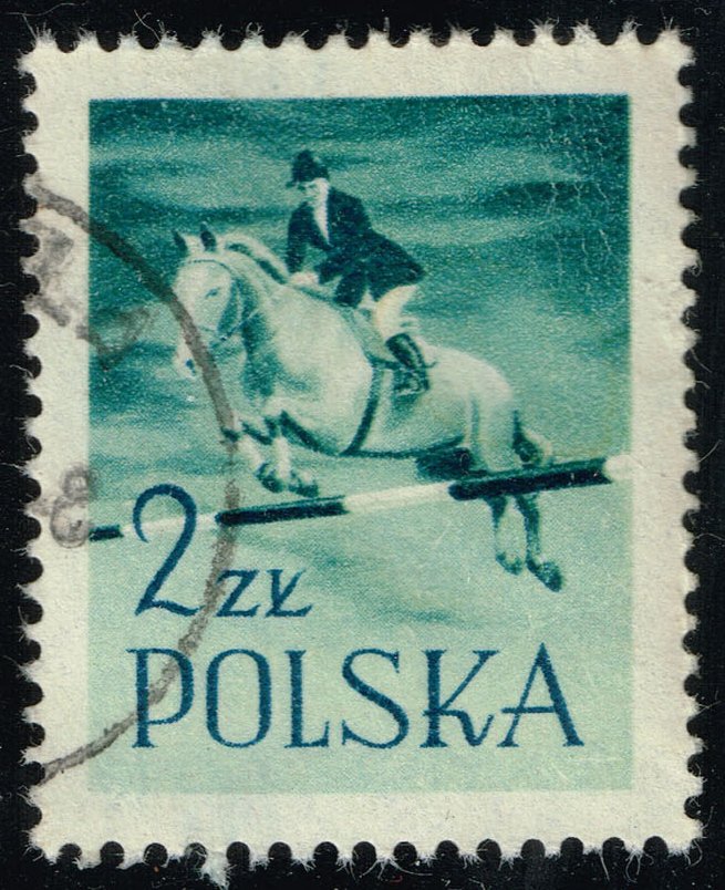 Poland #838 Horsemanship; CTO - Click Image to Close