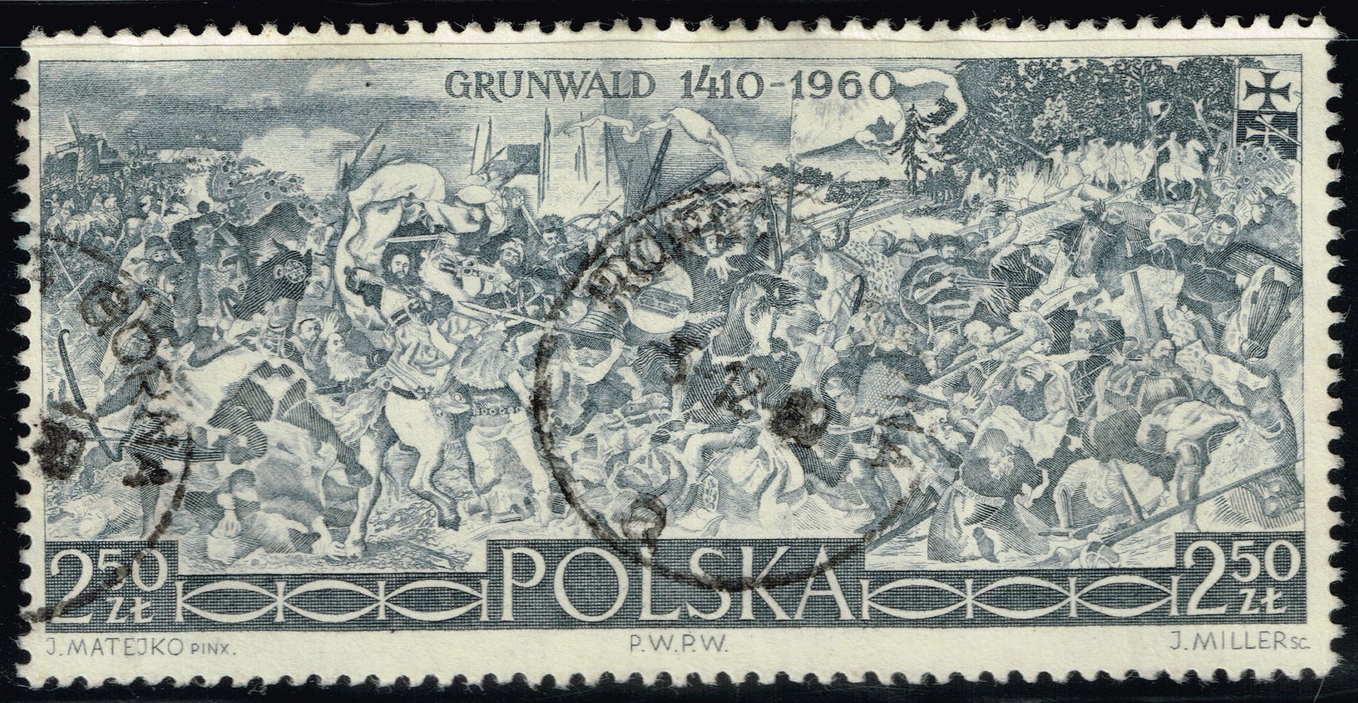 Poland #924 Battle of Grunwald; Used - Click Image to Close