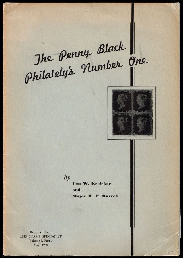 The Penny Black: Philately's Number One (1940) - Click Image to Close