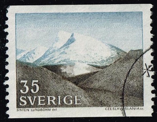 Sweden #719 The Fjeld; Used - Click Image to Close