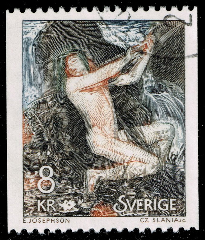 Sweden #1340 Necken; Used - Click Image to Close