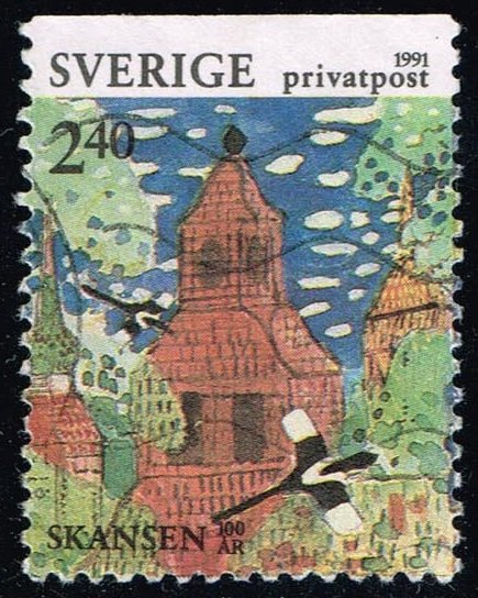 Sweden #1883 Seglora Church; Used - Click Image to Close