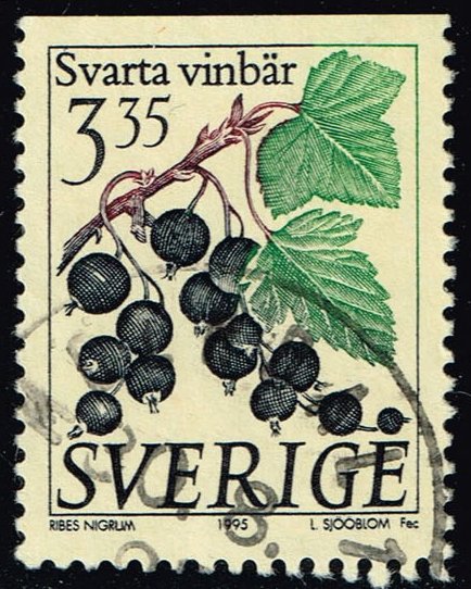 Sweden #2001 Blackcurrant; Used - Click Image to Close