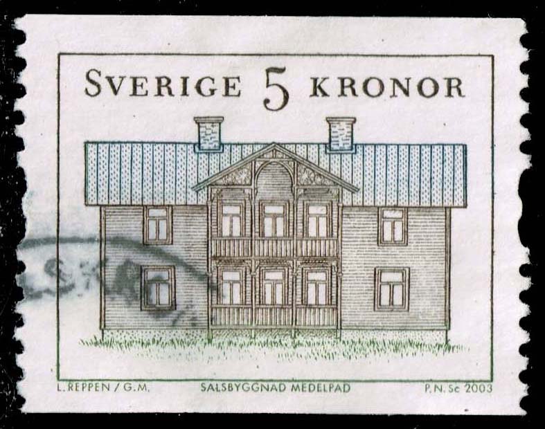 Sweden #2459 Medalpad House; Used - Click Image to Close