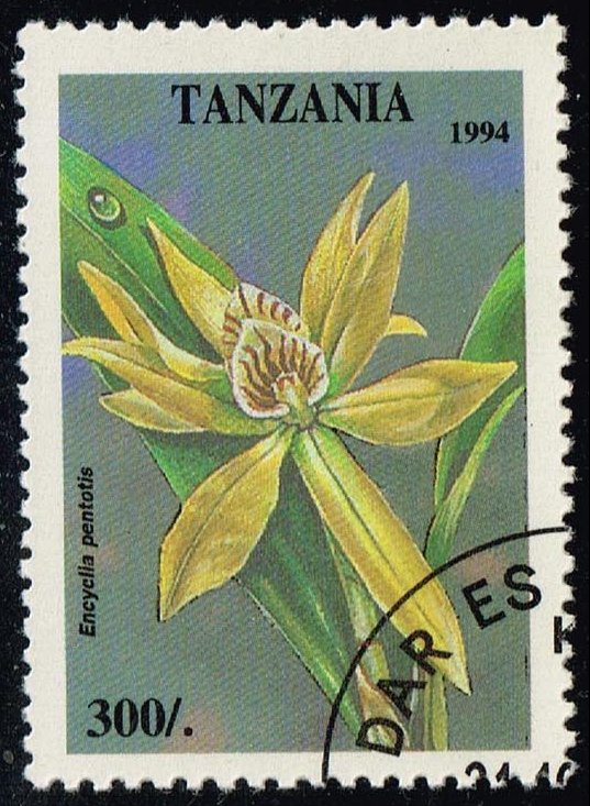 Tanzania #1308 Flowers; CTO - Click Image to Close