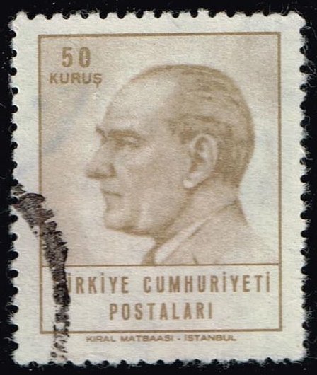 Turkey #1655 Kemal Ataturk; Used - Click Image to Close