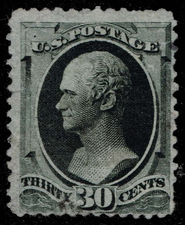 US #190 Alexander Hamilton; Used - Click Image to Close