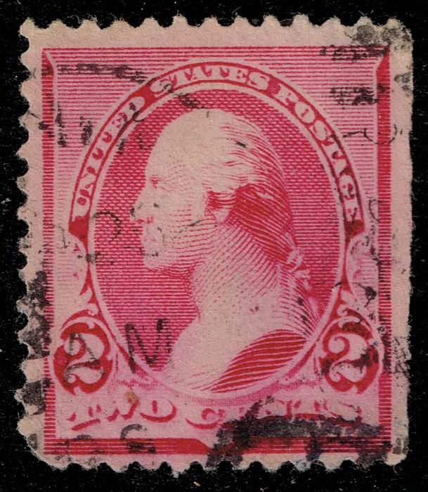 US #220 George Washington; Used - Click Image to Close