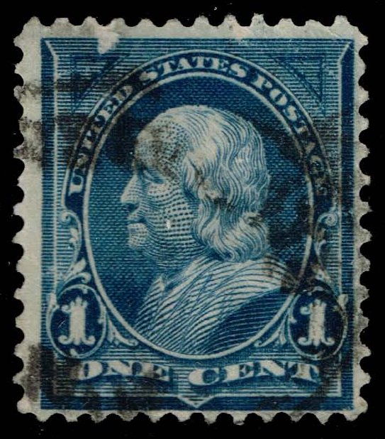 US #264 Benjamin Franklin; Used - Click Image to Close