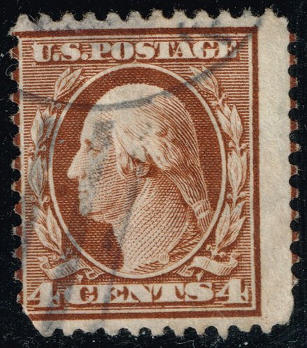 US #377 George Washington; Used - Click Image to Close