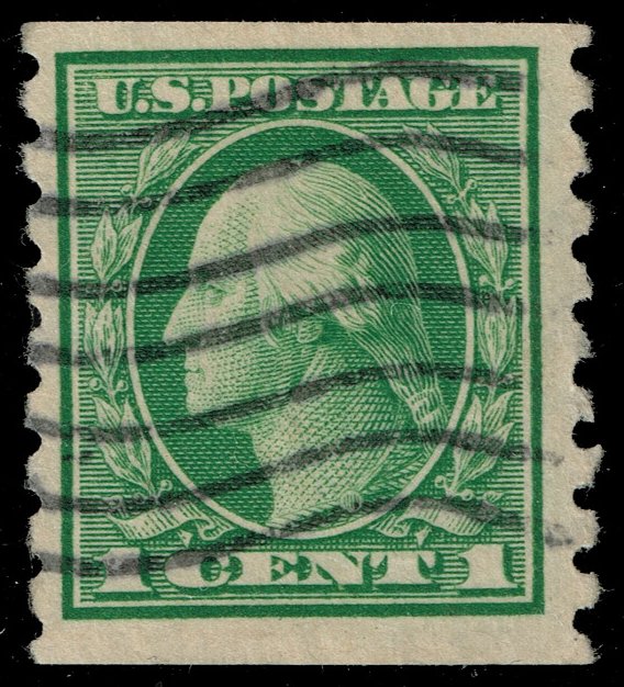 US #412 George Washington; Used - Click Image to Close