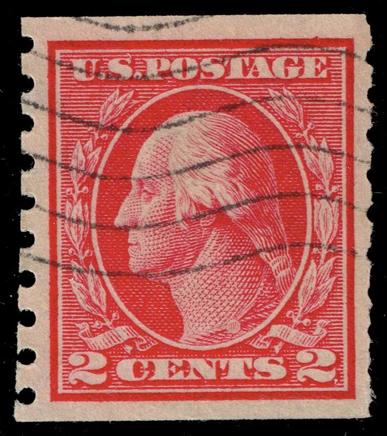 US #413 George Washington; Used - Click Image to Close