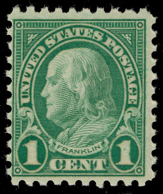 US #581 Benjamin Franklin; MNH - Click Image to Close