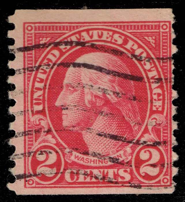 US #599 George Washington; Used - Click Image to Close