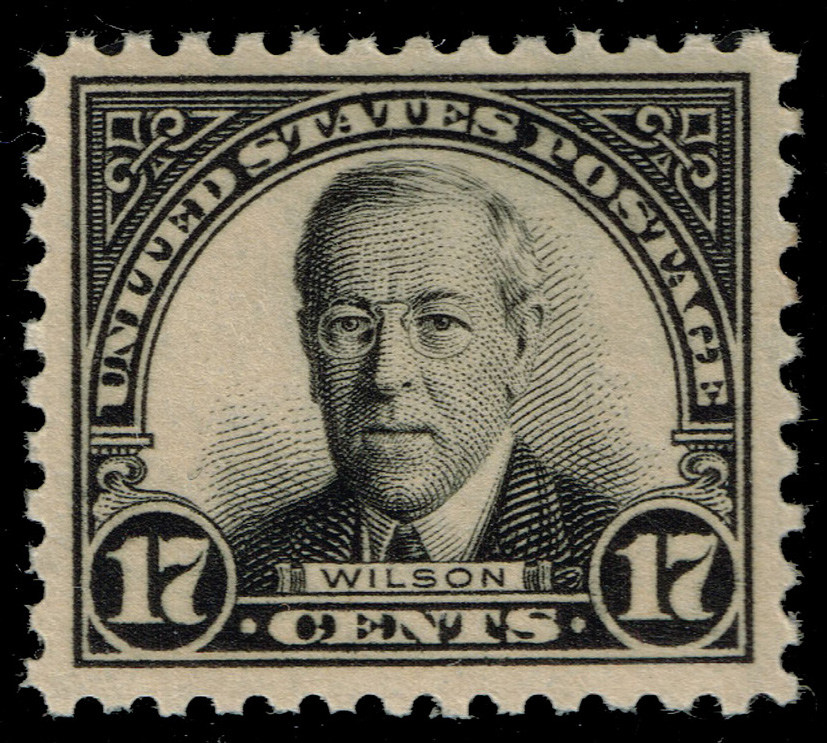 US #623 Woodrow Wilson; Unused - Click Image to Close