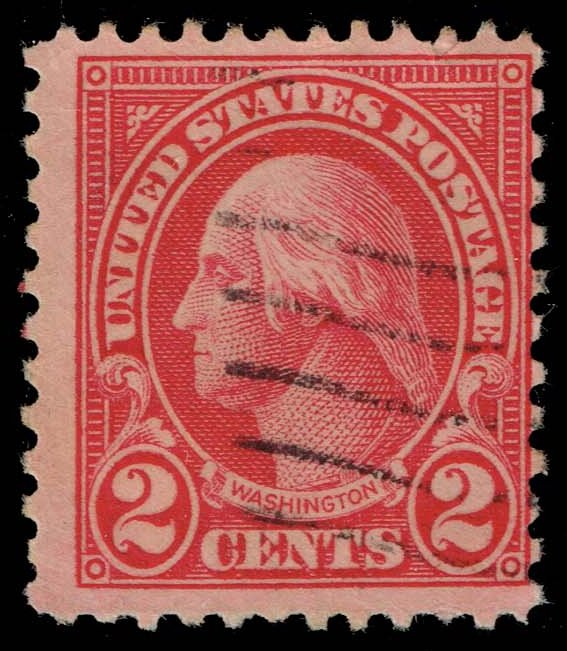 US #634 George Washington; Used - Click Image to Close