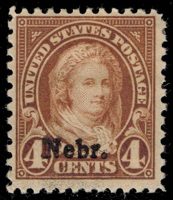 US #673 Martha Washington; Unused - Click Image to Close