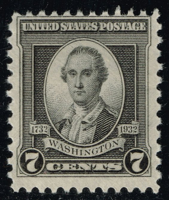US #712 George Washington - by John Trumbull; Unused - Click Image to Close