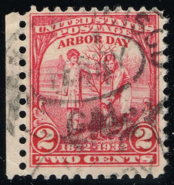 US #717 Arbor Day; Used - Click Image to Close