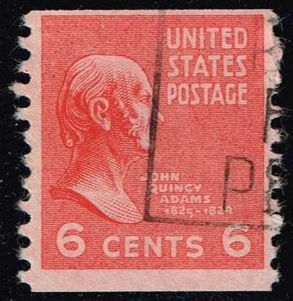 US #846 John Quincy Adams; Used - Click Image to Close