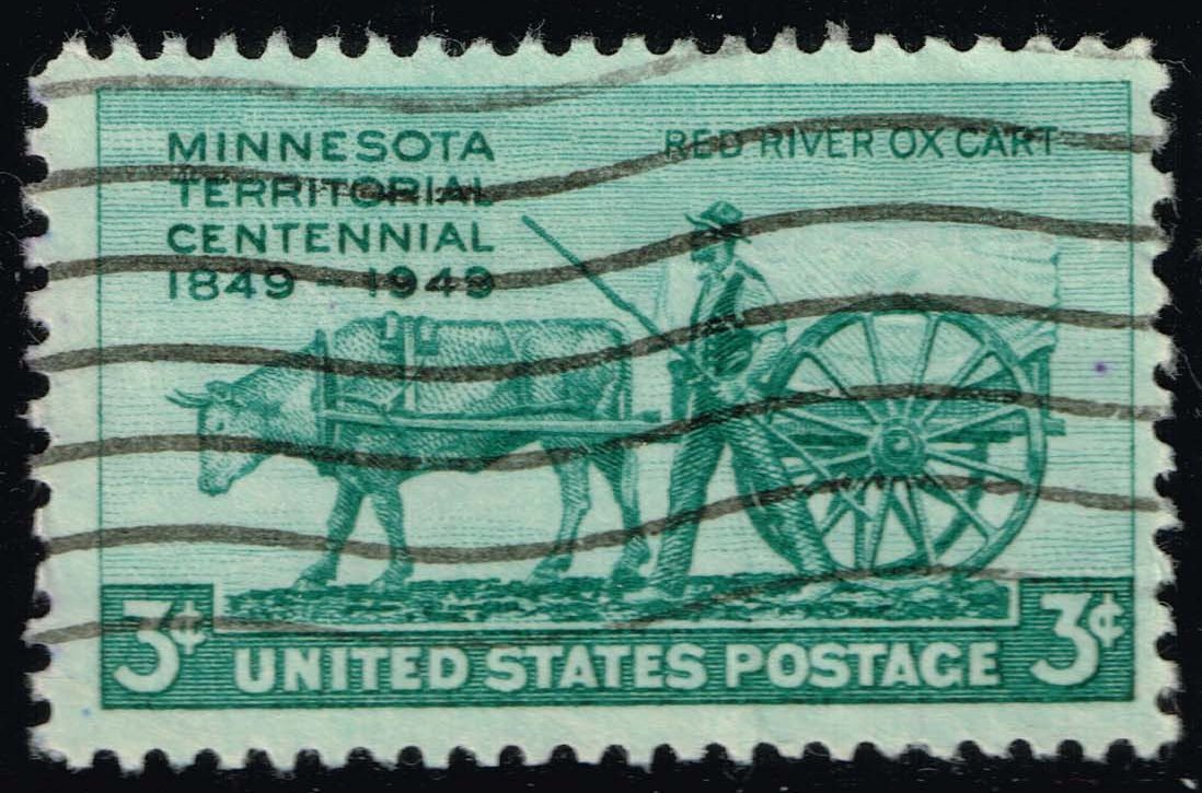 US #981 Minnesota Territory; Used