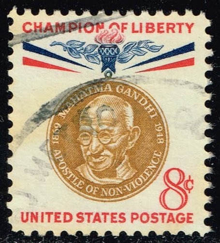 US #1175 Mahatma Gandhi; Used - Click Image to Close