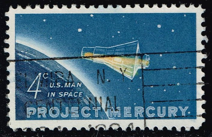 US #1193 Project Mercury; Used - Click Image to Close