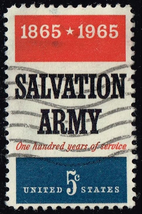 US #1267 Salvation Army; Used - Click Image to Close