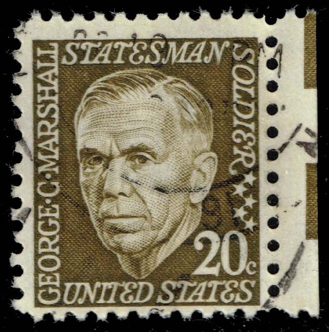 US #1289 George Marshall; Used - Click Image to Close