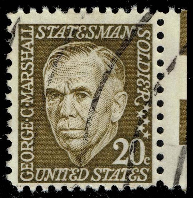 US #1289 George Marshall; Used - Click Image to Close