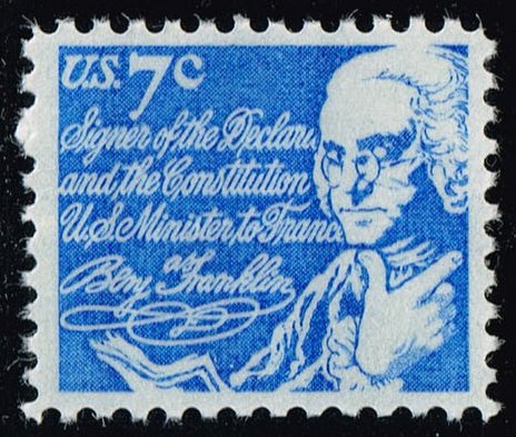 US #1393D Benjamin Franklin; MNH - Click Image to Close