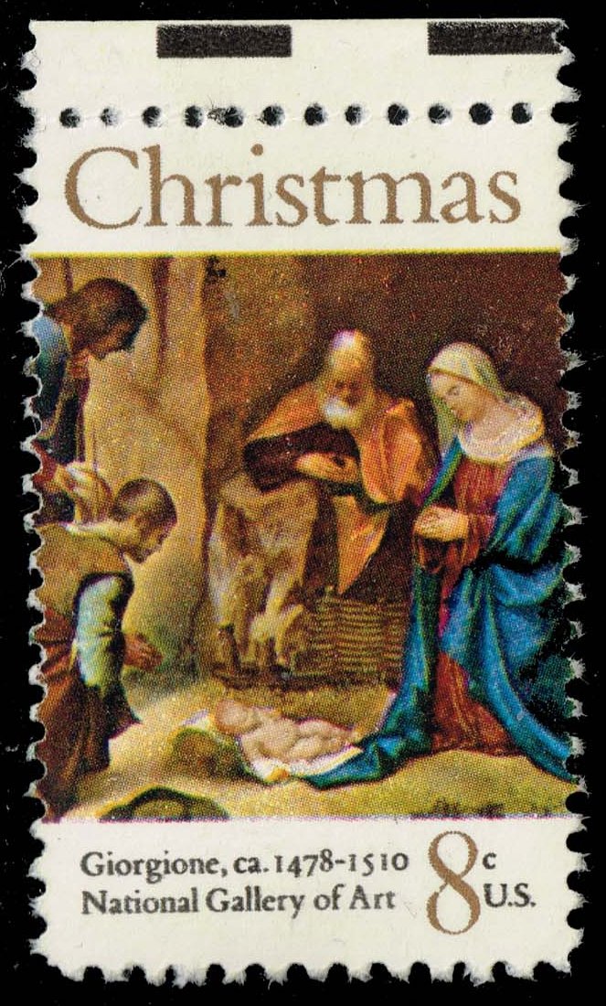 US #1444 Adoration of the Shepherds; Used - Click Image to Close