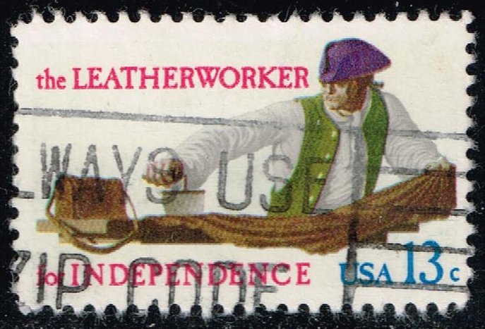 US #1720 Leatherworker; Used - Click Image to Close