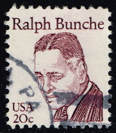 US #1860 Ralph Bunche; Used - Click Image to Close