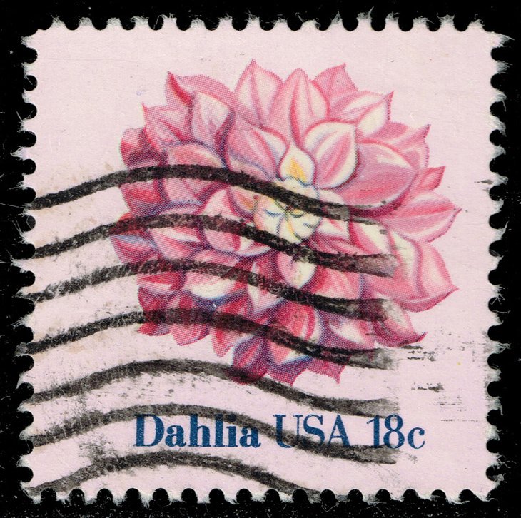 US #1878 Dahlia; Used - Click Image to Close