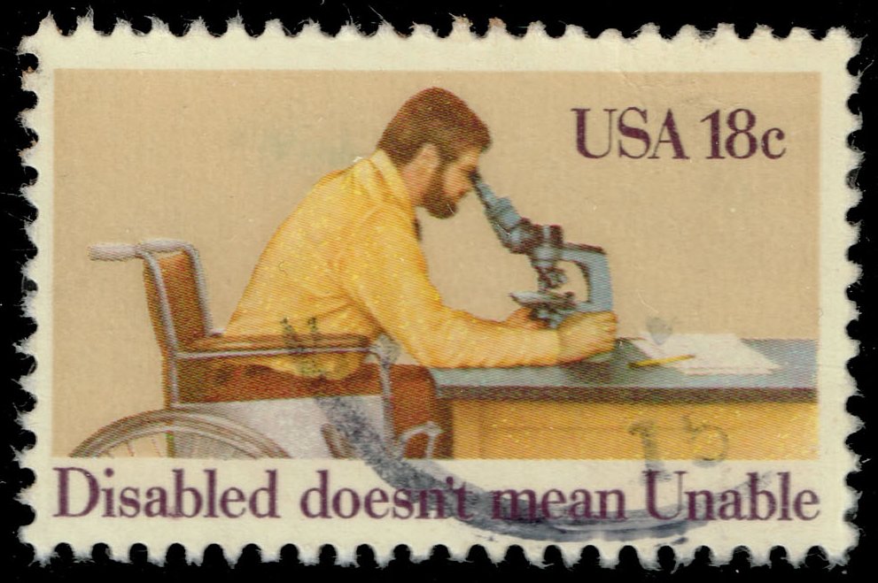US #1925 Int. Year of the Disabled; Used - Click Image to Close