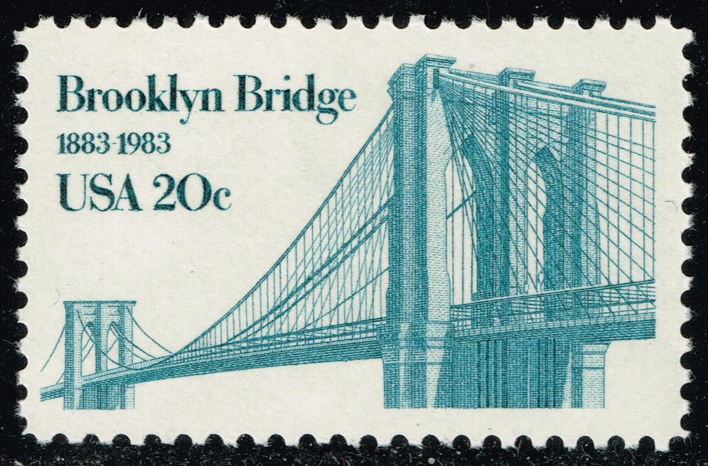 US #2041 Brooklyn Bridge; MNH