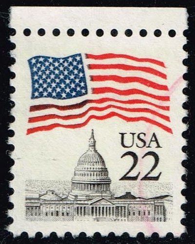 US #2114 Flag Over Capitol; Used