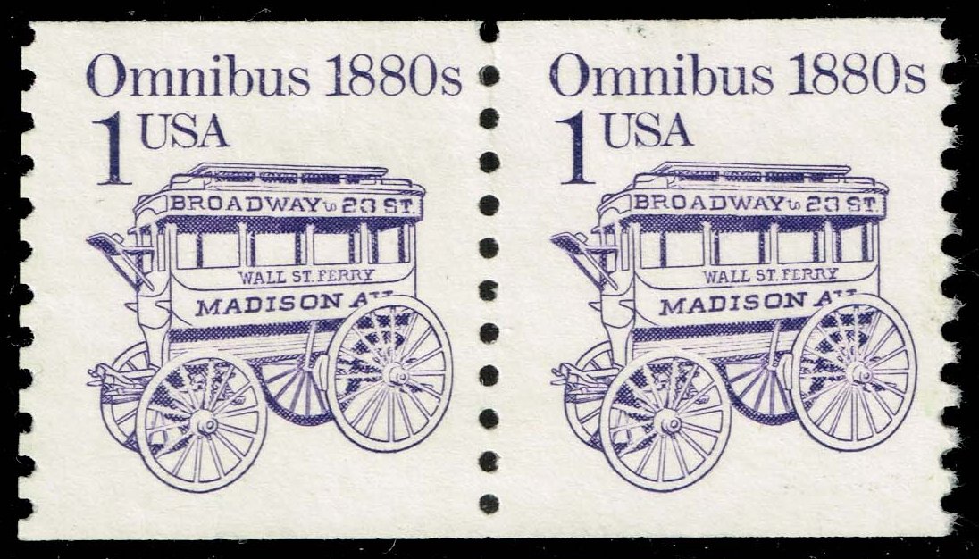 US #2225 Omnibus Pair; Used - Click Image to Close