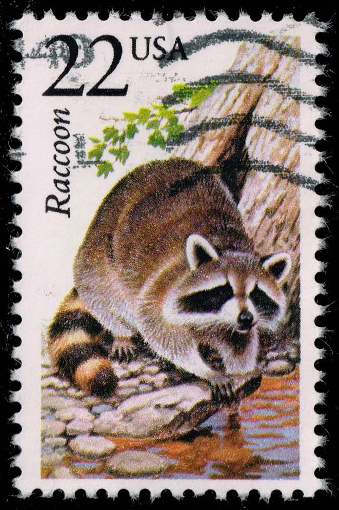 US #2331 Raccoon; Used - Click Image to Close