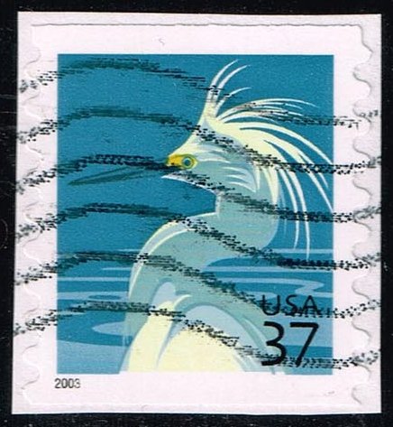US #3829 Snowy Egret; Used - Click Image to Close