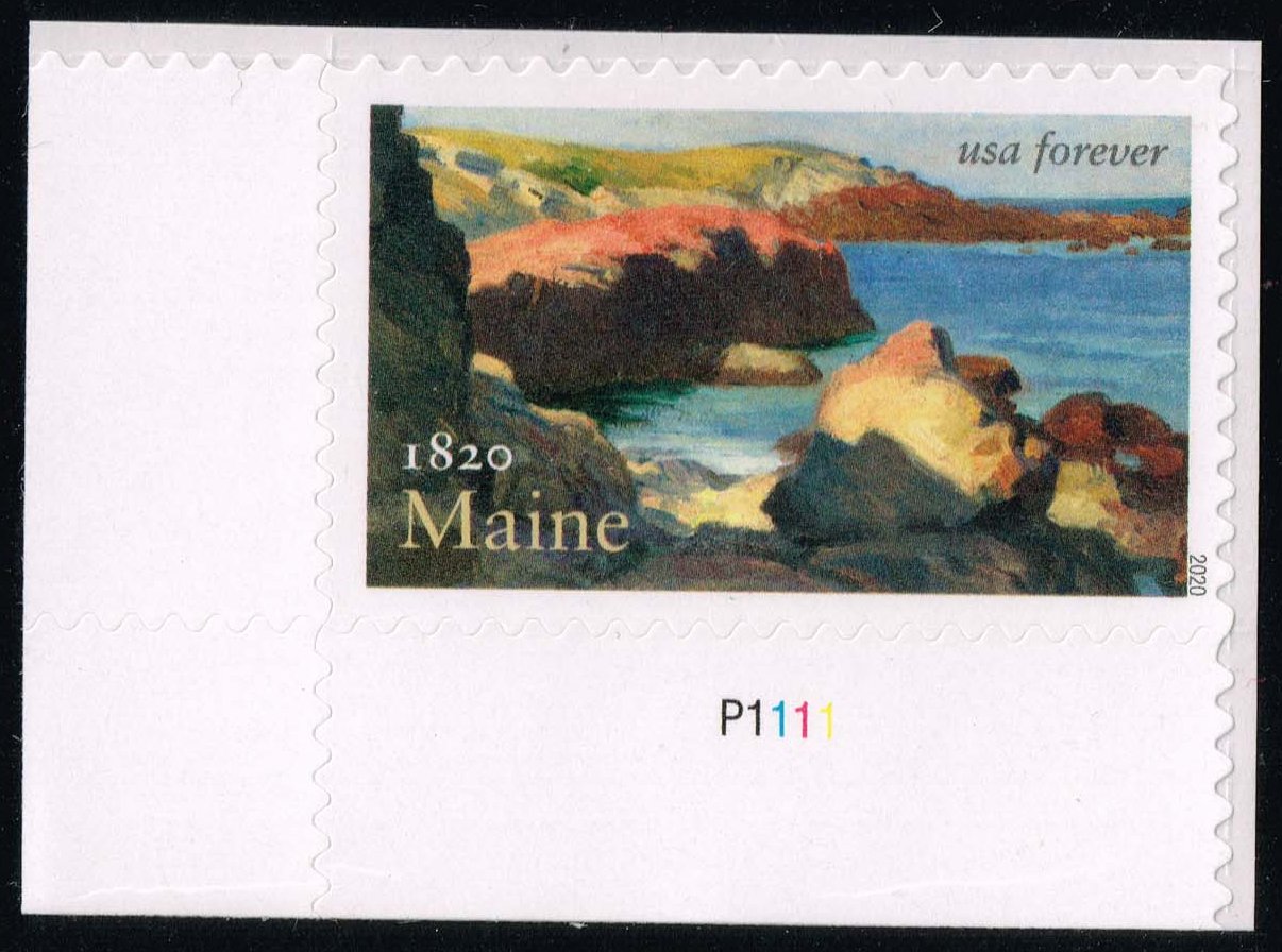 US #5456 Maine Statehood P# Single; MNH - Click Image to Close