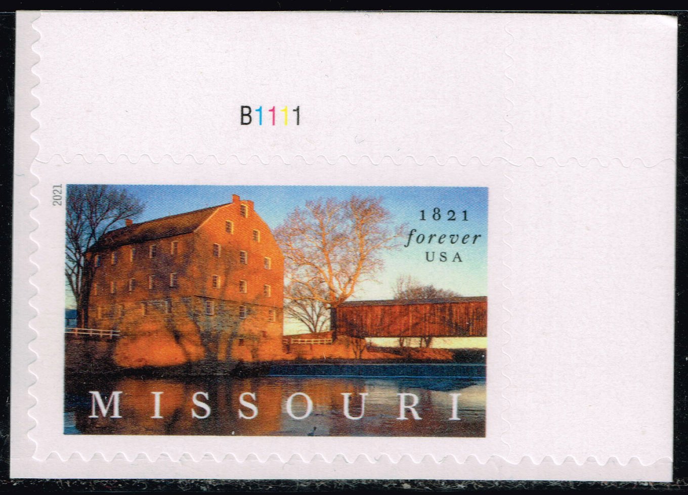 US #5626 Missouri Statehood; MNH P# Single - Click Image to Close