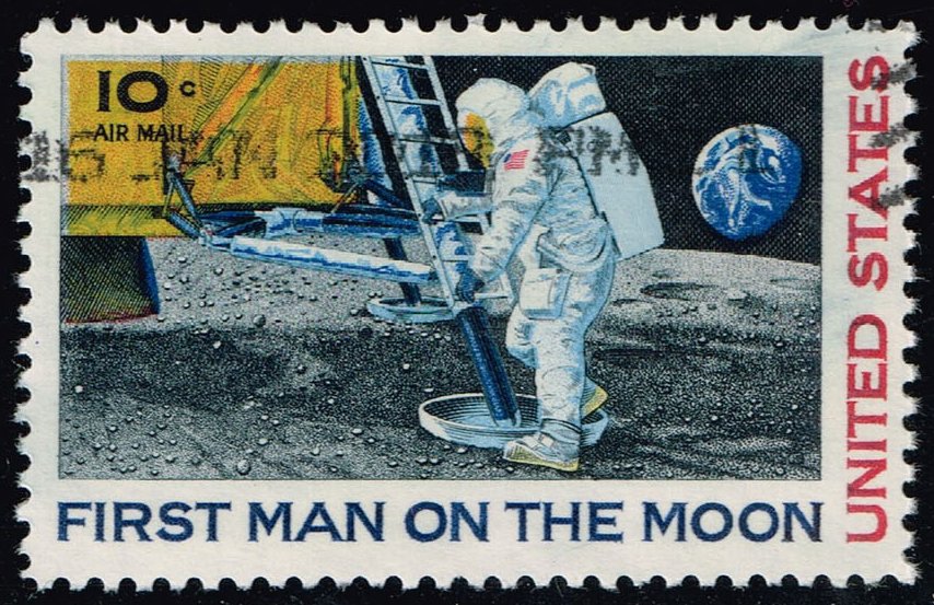 US #C76 Moon Landing; Used - Click Image to Close