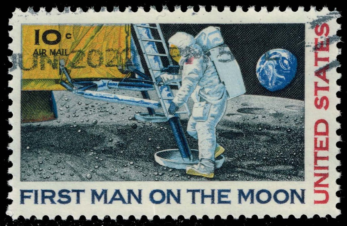 US #C76 Moon Landing; Used - Click Image to Close