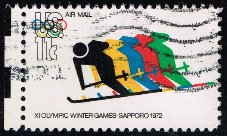 US #C85 Olympic Skiing; Used - Click Image to Close