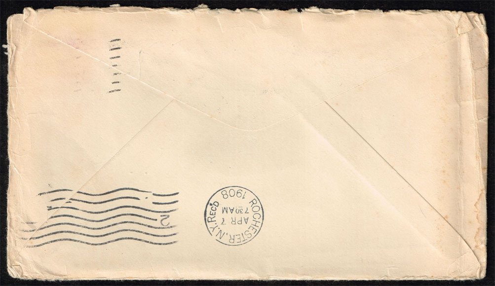 US #319 Cover - Boston to Rochester