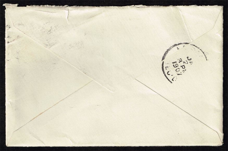 US #319 Cover - Evansville OH to Fairport NY